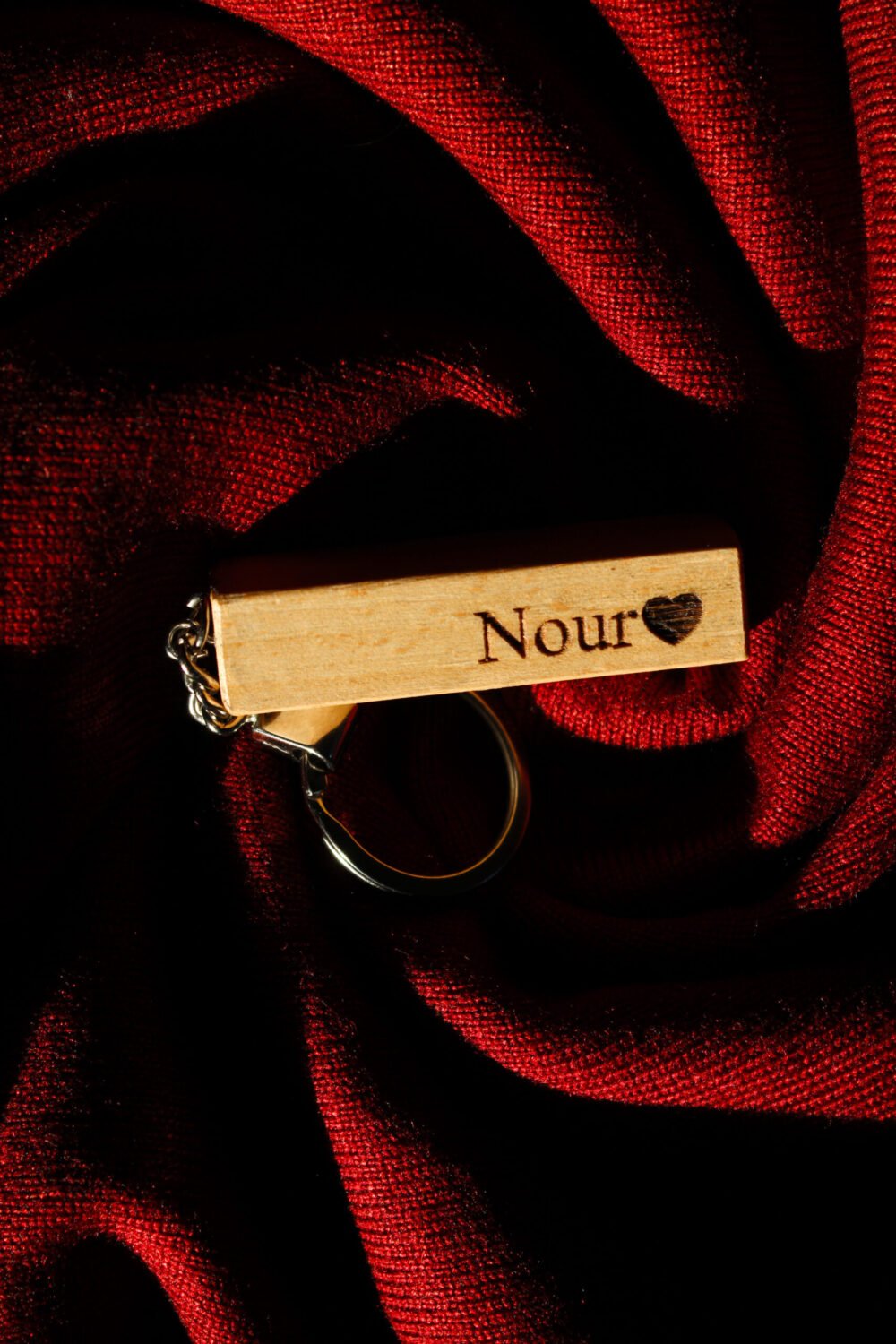 Wooden Key Chain - Image 2